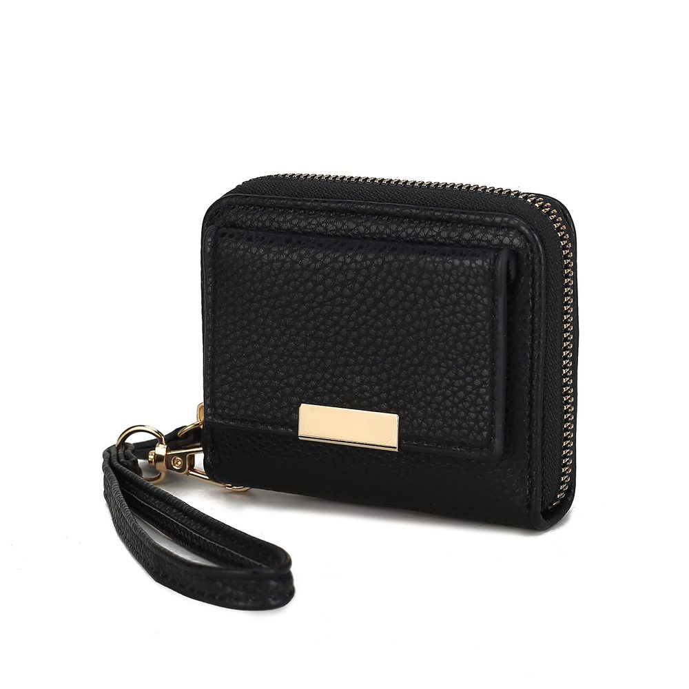 Wristlet Wallet, Card Holder Handbag Small Money Purse B)